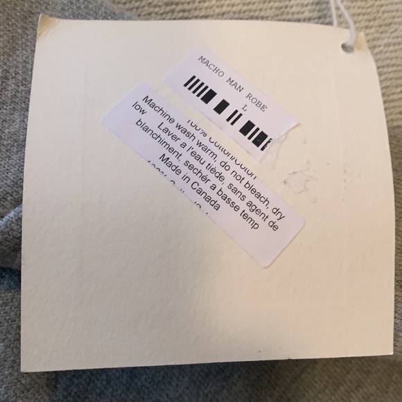 NTW Drake General Store Share History “Macho Man” Robe, L - Picture 4 of 4